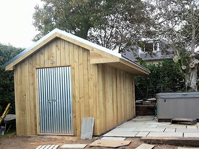 Shed Installation Services in Swansea | Banfield Carpentry
