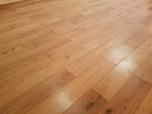 wooden floor install